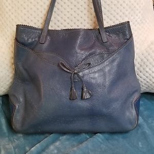 🦋FLASH SALE 🦋Vintage Anya Hindmarch Blue Handbag